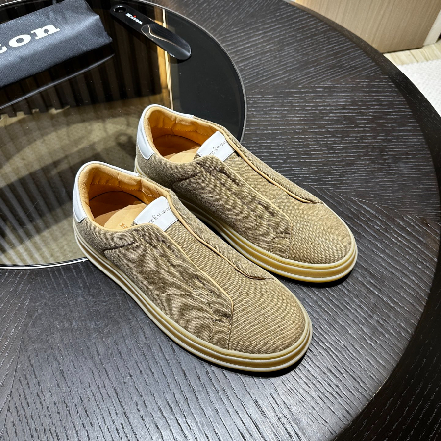 Kiton 키톤 아마 린넨 캐주얼 슬립온 9