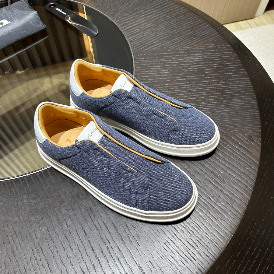 Kiton 키톤 아마 린넨 캐주얼 슬립온 9