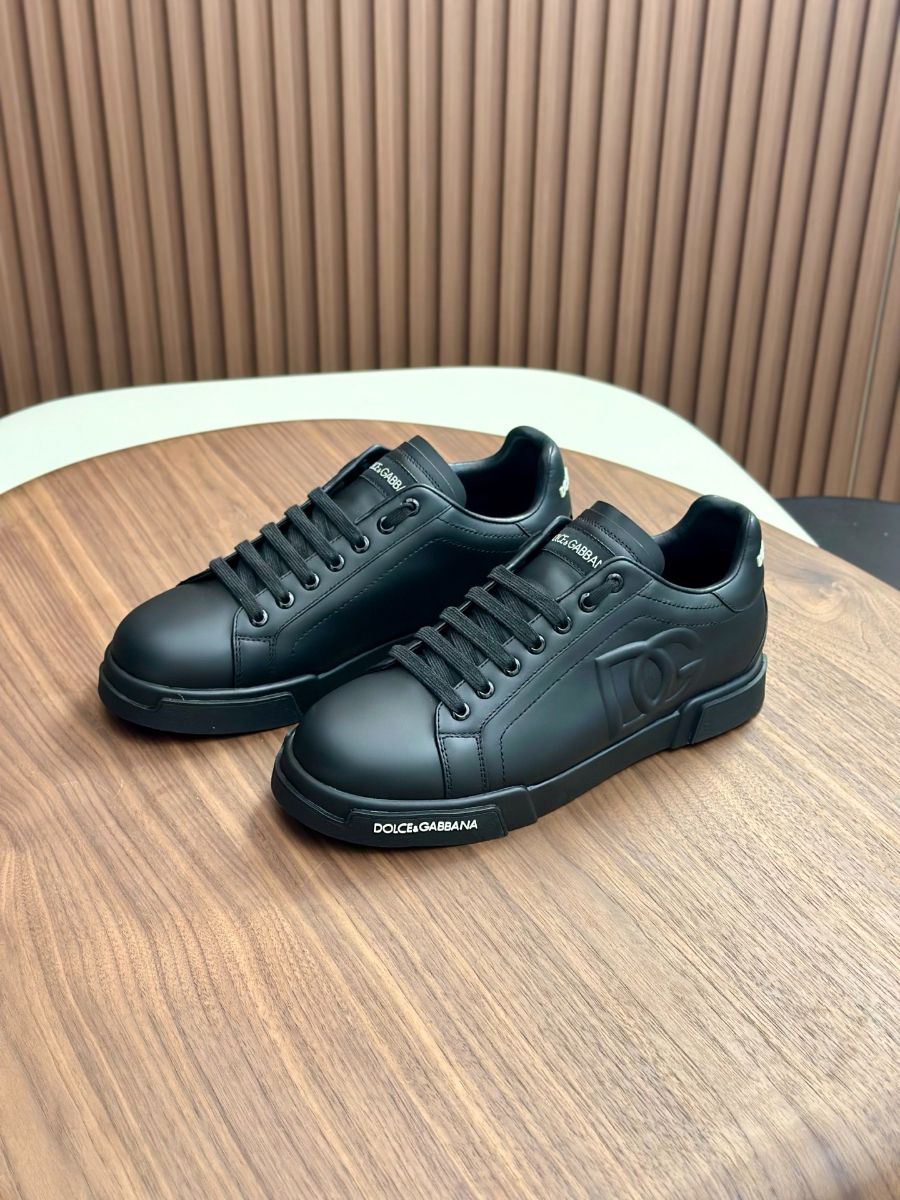 Dolce & Gabbana 돌체앤가바나 Portofino 소가죽 스니커즈 1