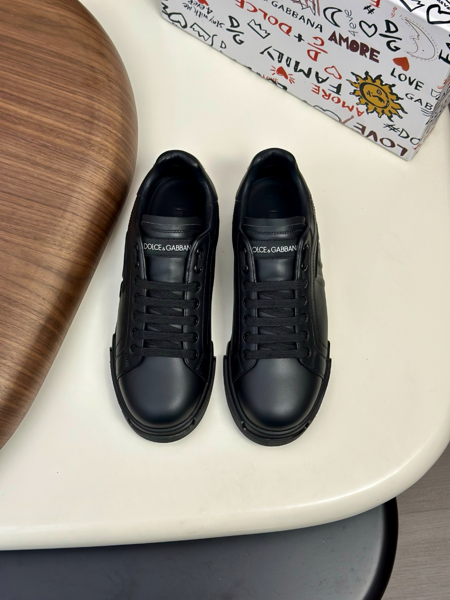 Dolce & Gabbana 돌체앤가바나 Portofino 소가죽 스니커즈 2