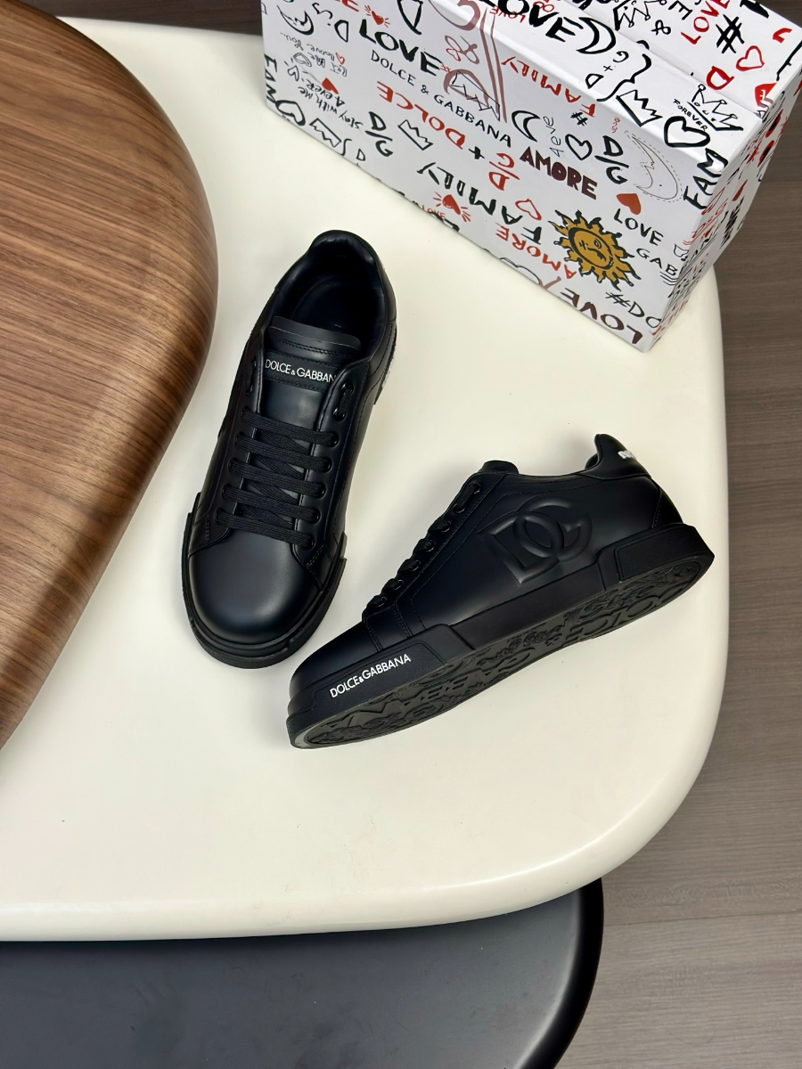 Dolce & Gabbana 돌체앤가바나 Portofino 소가죽 스니커즈 3