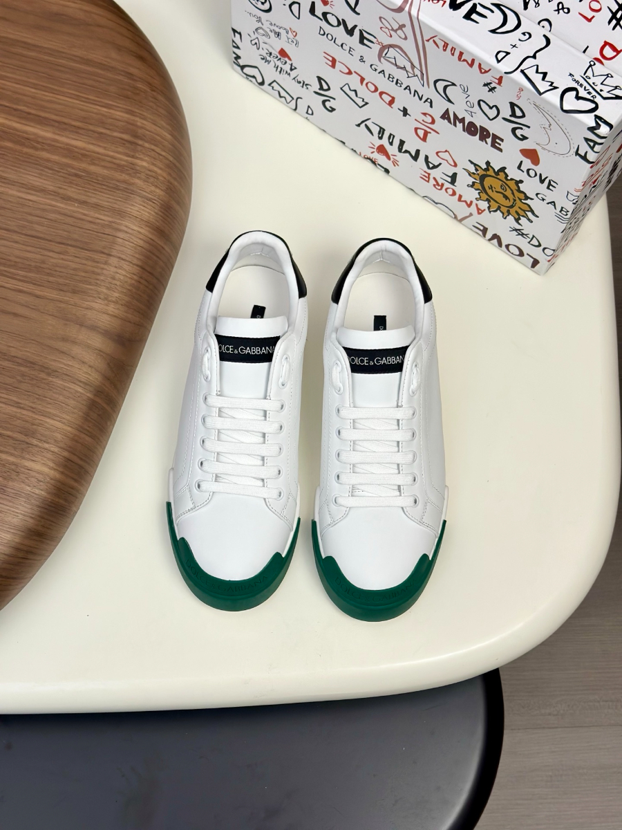 Dolce & Gabbana 돌체앤가바나 Portofino 소가죽 스니커즈 2