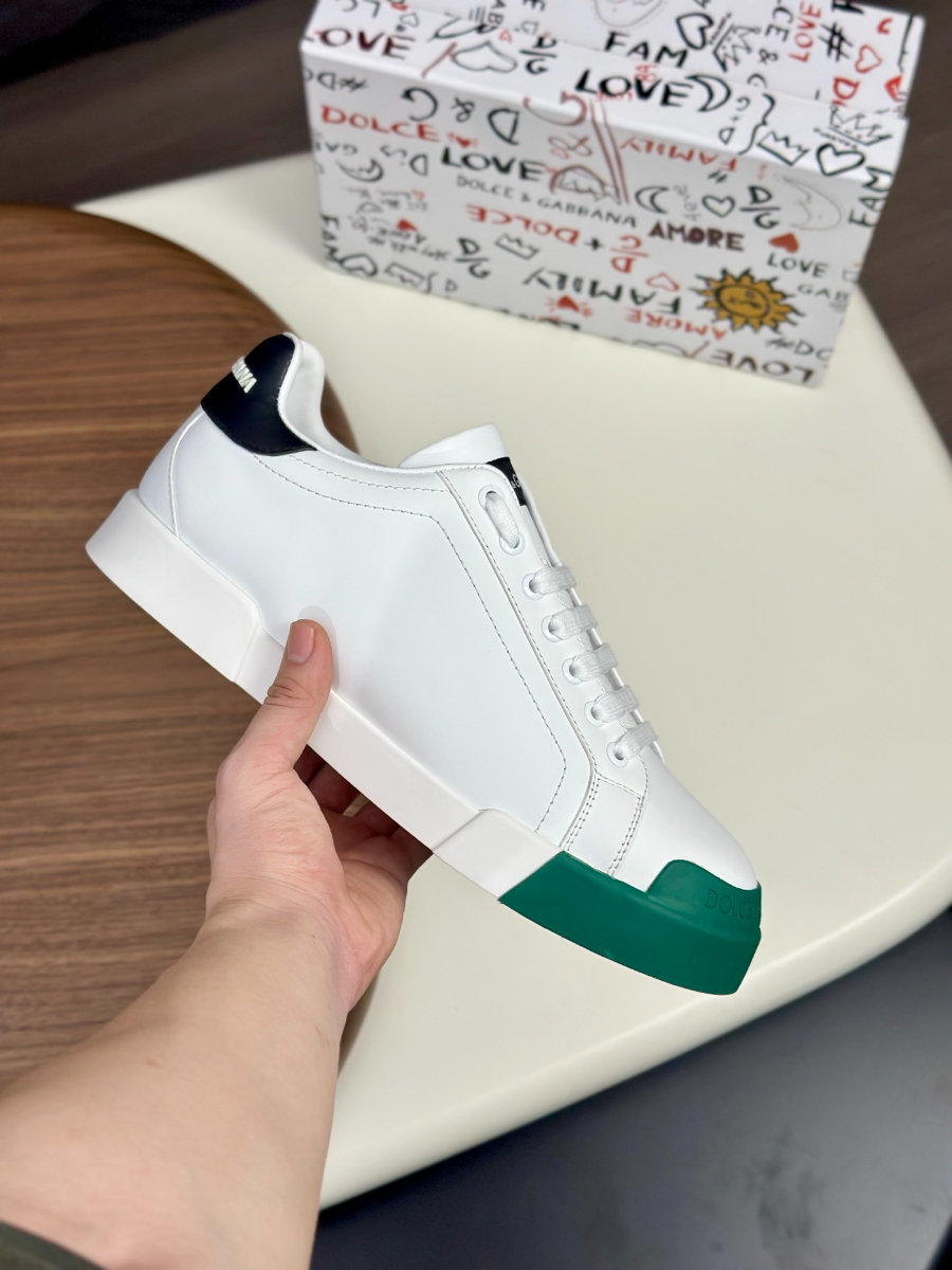 Dolce & Gabbana 돌체앤가바나 Portofino 소가죽 스니커즈 4