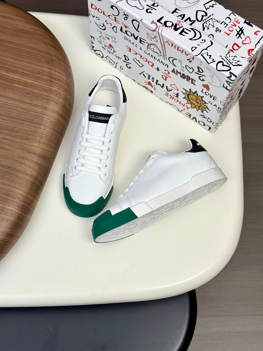 Dolce & Gabbana 돌체앤가바나 Portofino 소가죽 스니커즈 5