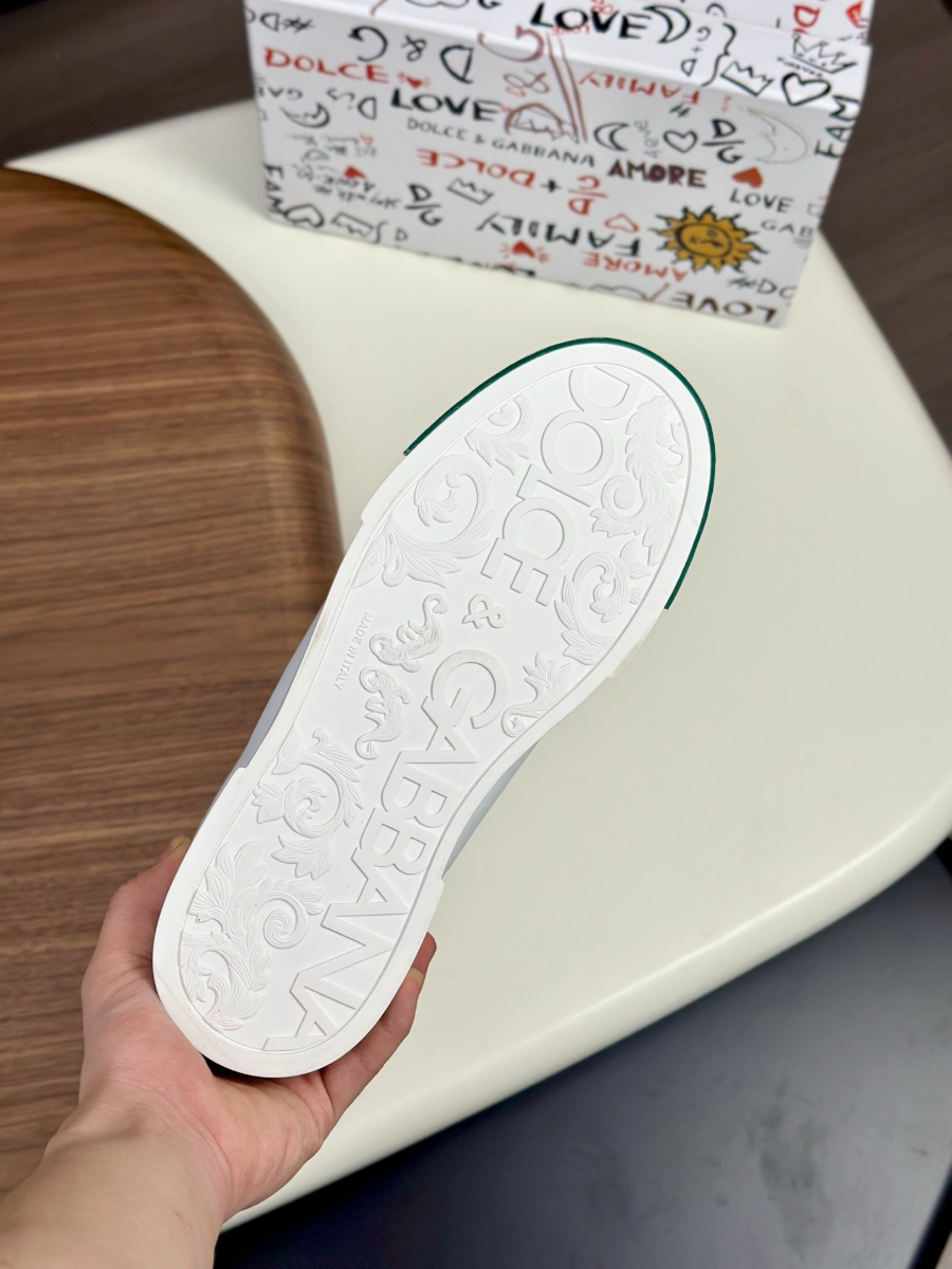 Dolce & Gabbana 돌체앤가바나 Portofino 소가죽 스니커즈 8