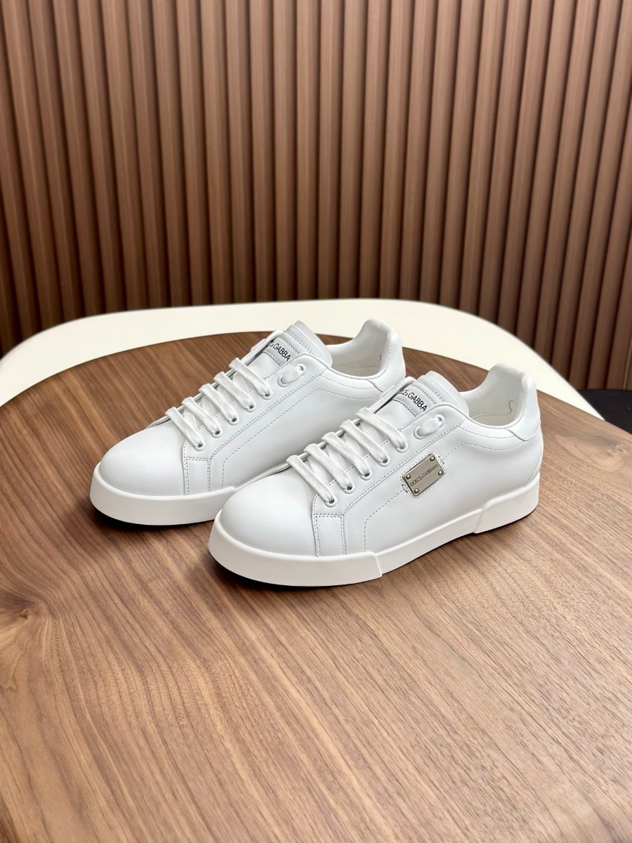 Dolce & Gabbana 돌체앤가바나 Portofino 소가죽 스니커즈 1