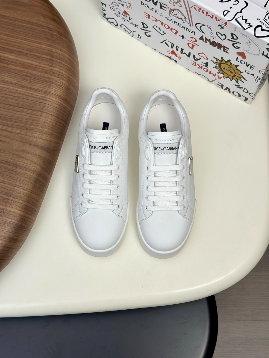 Dolce & Gabbana 돌체앤가바나 Portofino 소가죽 스니커즈 2