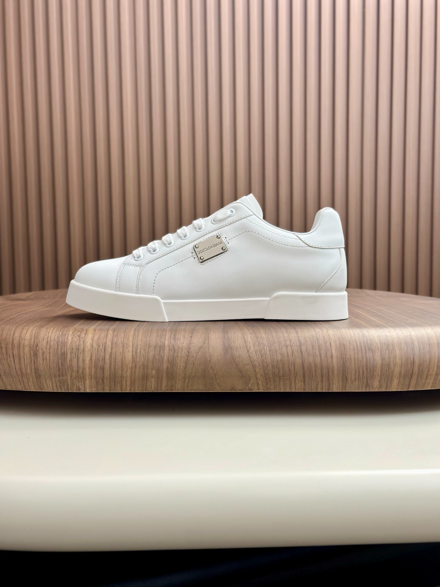 Dolce & Gabbana 돌체앤가바나 Portofino 소가죽 스니커즈 3