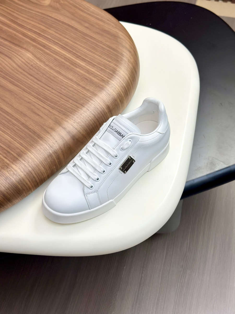 Dolce & Gabbana 돌체앤가바나 Portofino 소가죽 스니커즈 6