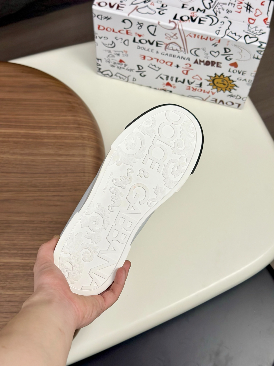 Dolce & Gabbana 돌체앤가바나 Portofino 소가죽 스니커즈 9