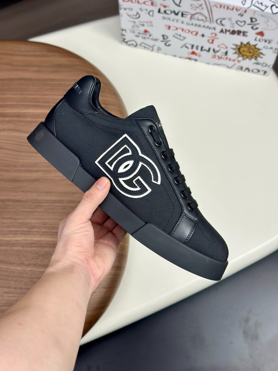 Dolce & Gabbana 돌체앤가바나 Portofino 소가죽 스니커즈 4