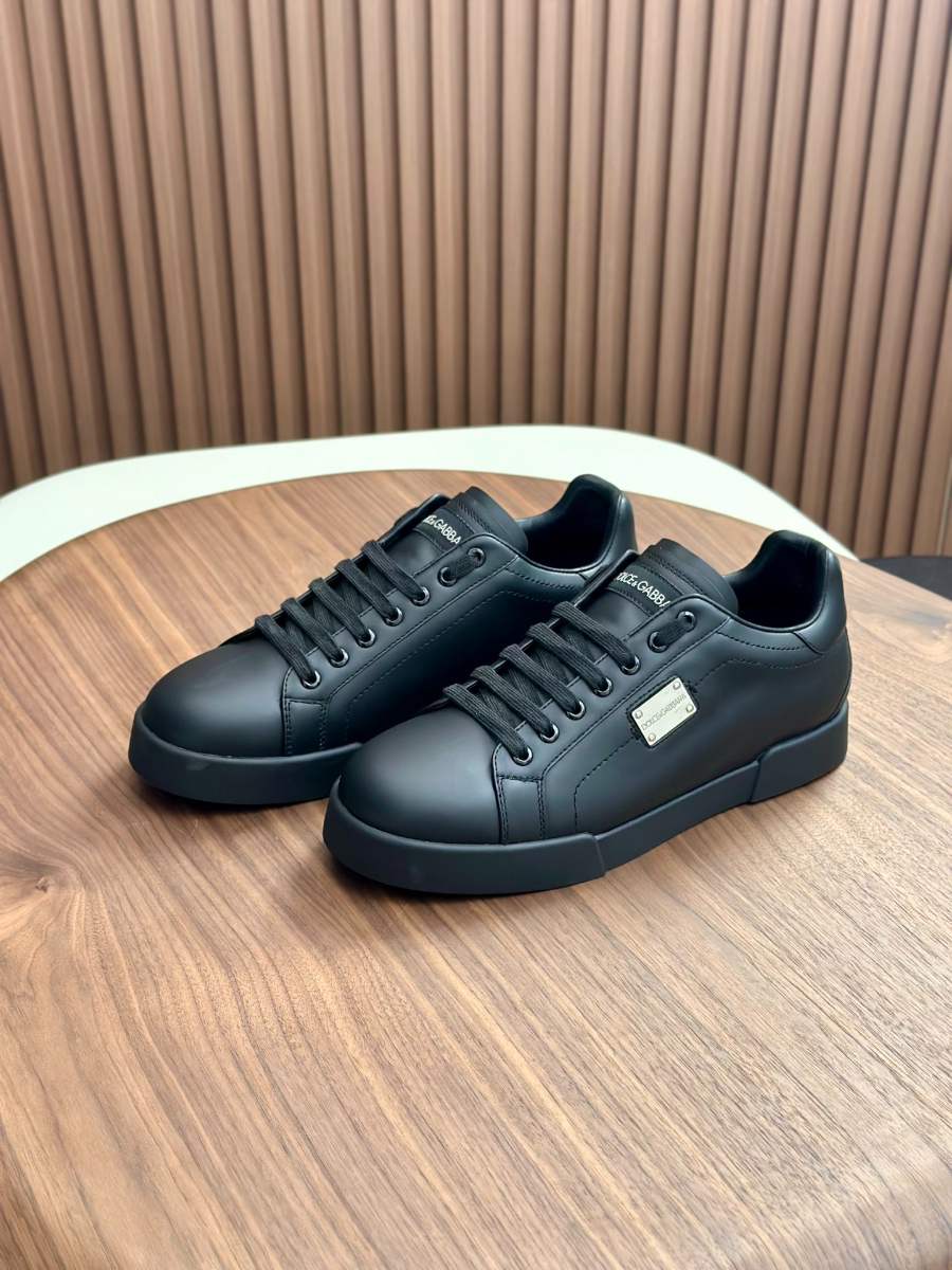 Dolce & Gabbana 돌체앤가바나 Portofino 소가죽 스니커즈 1