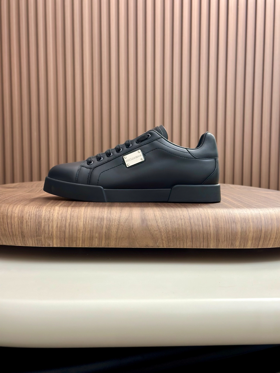 Dolce & Gabbana 돌체앤가바나 Portofino 소가죽 스니커즈 3