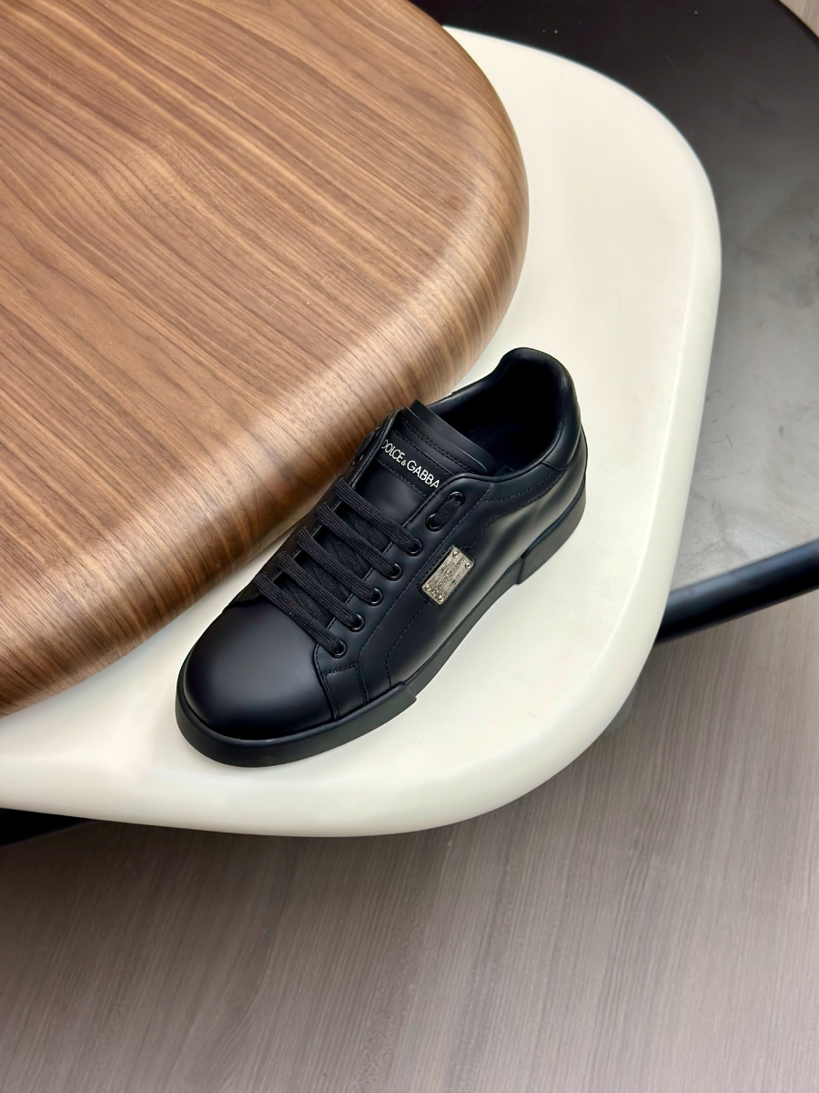 Dolce & Gabbana 돌체앤가바나 Portofino 소가죽 스니커즈 6