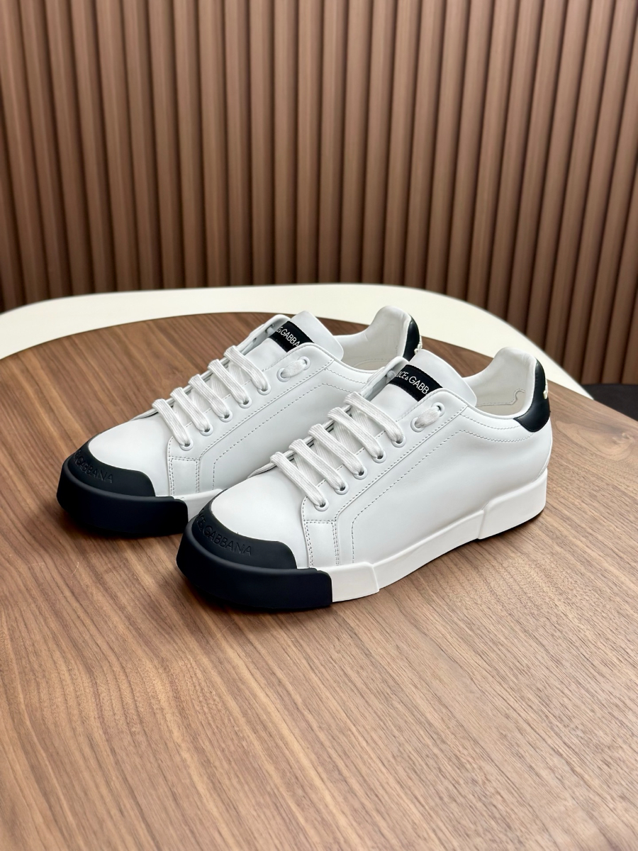 Dolce & Gabbana 돌체앤가바나 Portofino 소가죽 스니커즈 1