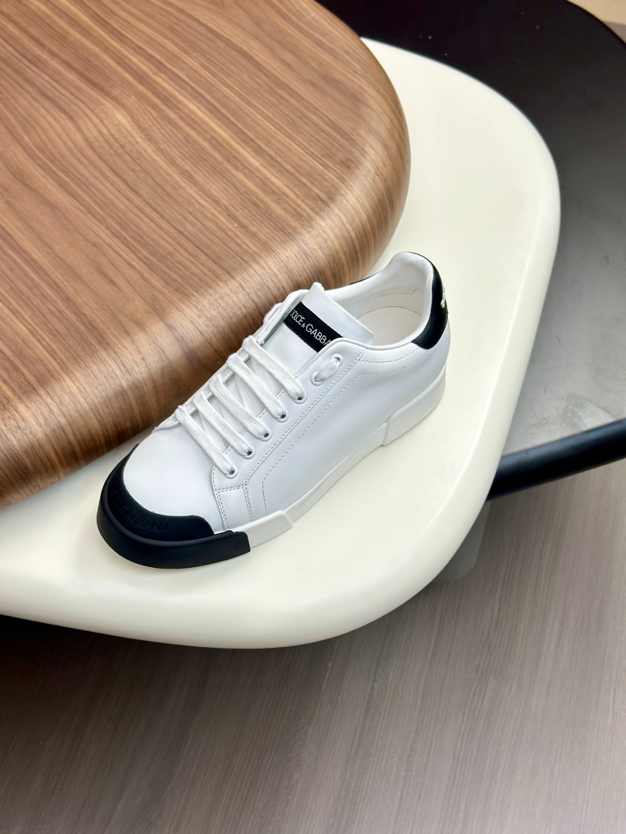 Dolce & Gabbana 돌체앤가바나 Portofino 소가죽 스니커즈 6