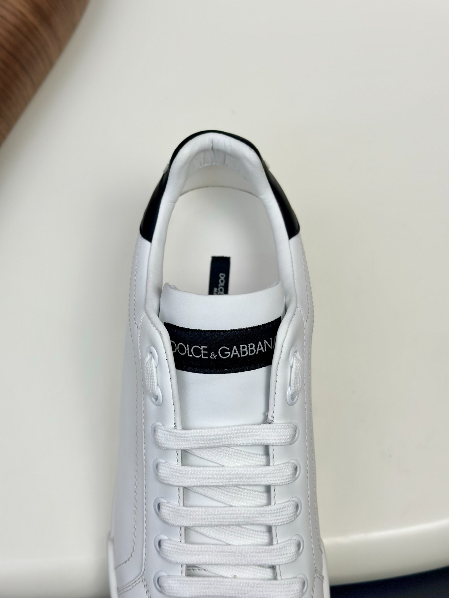 Dolce & Gabbana 돌체앤가바나 Portofino 소가죽 스니커즈 9