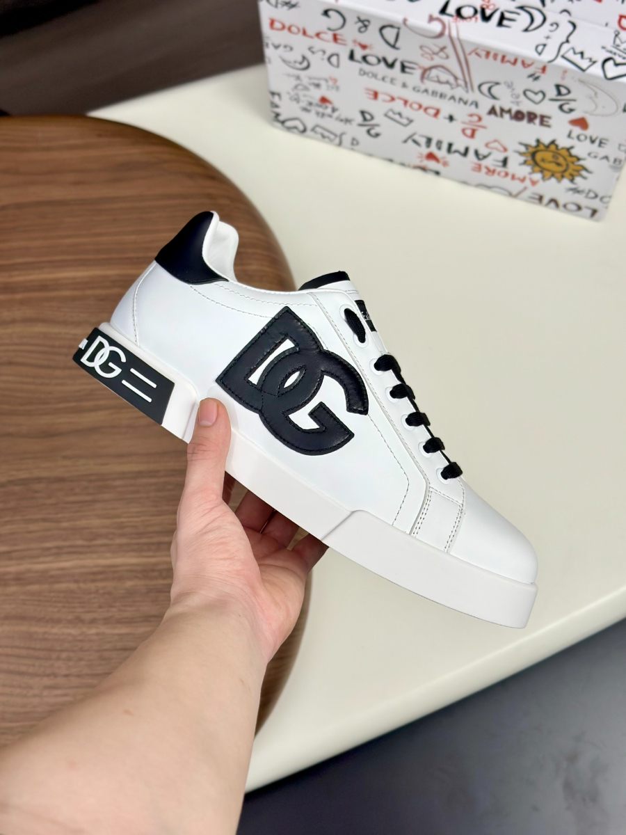 Dolce & Gabbana 돌체앤가바나 Portofino 소가죽 스니커즈 4