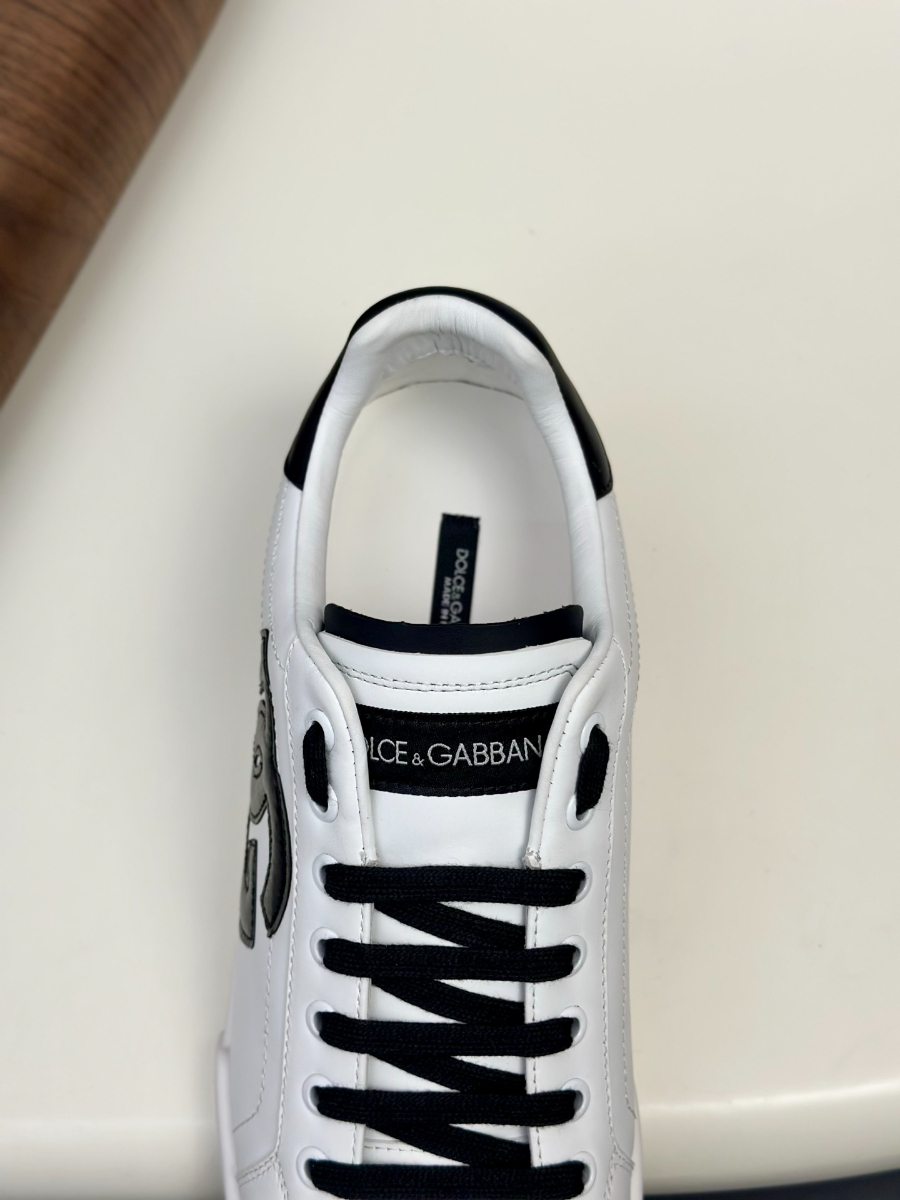 Dolce & Gabbana 돌체앤가바나 Portofino 소가죽 스니커즈 9