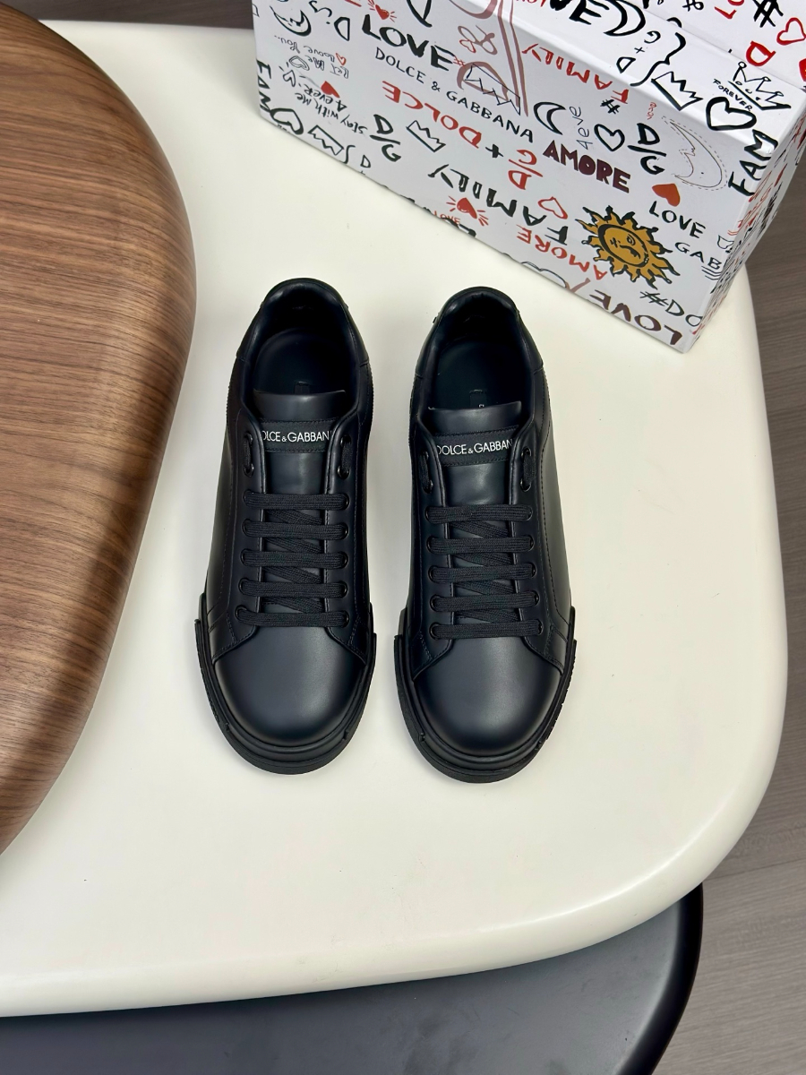 Dolce & Gabbana 돌체앤가바나 Portofino 소가죽 스니커즈 2