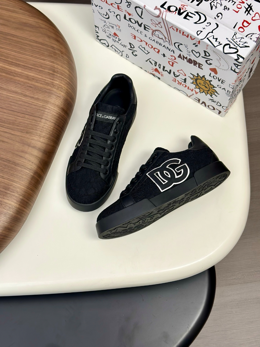 Dolce & Gabbana 돌체앤가바나 Portofino 소가죽 스니커즈 3