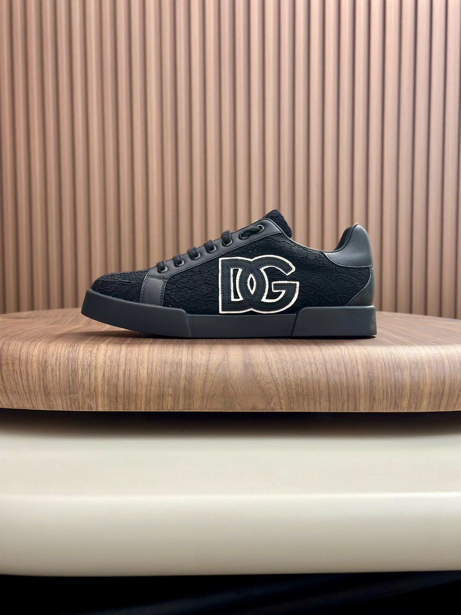 Dolce & Gabbana 돌체앤가바나 Portofino 소가죽 스니커즈 4