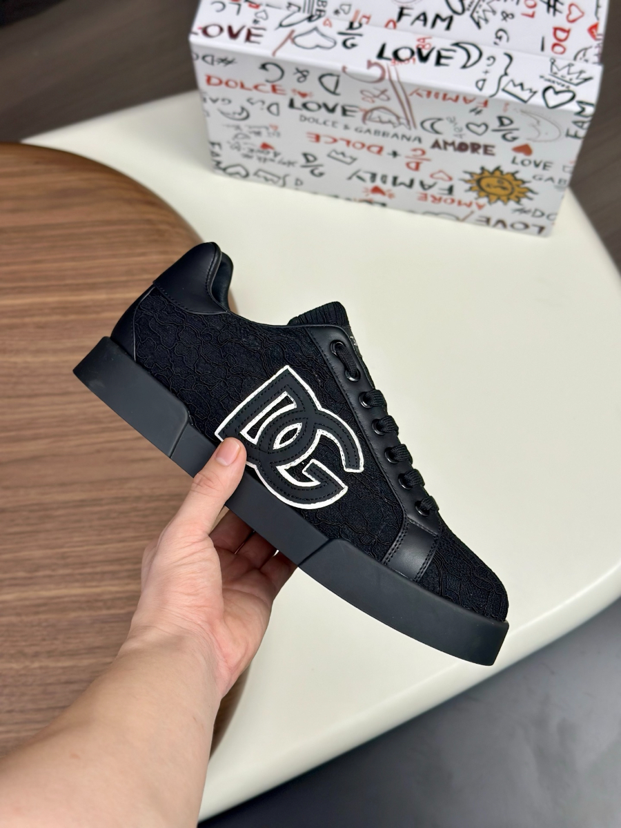 Dolce & Gabbana 돌체앤가바나 Portofino 소가죽 스니커즈 5