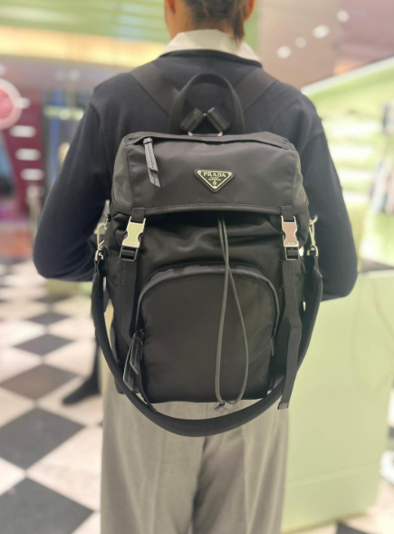Prada 프라다 2024 나일론 백팩 25cm (크로스줄포함) 3