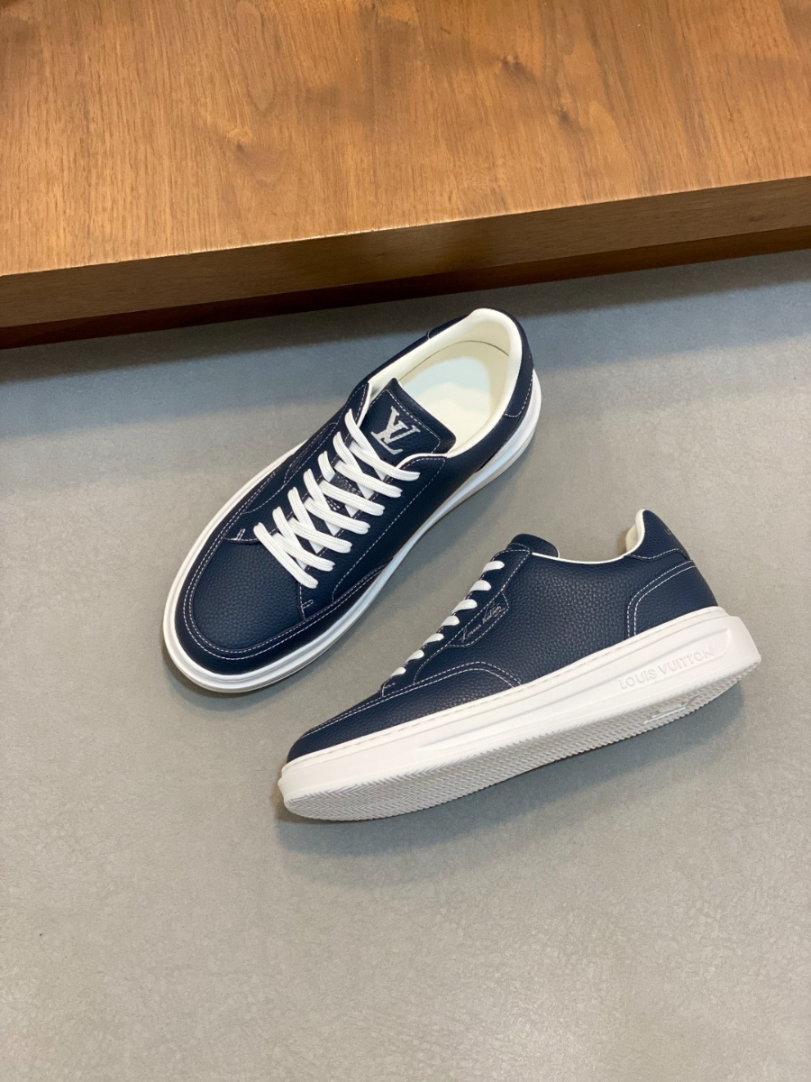Louis Vuitton 루이비통 모노그램 소가죽 로우탑 스니커즈 5