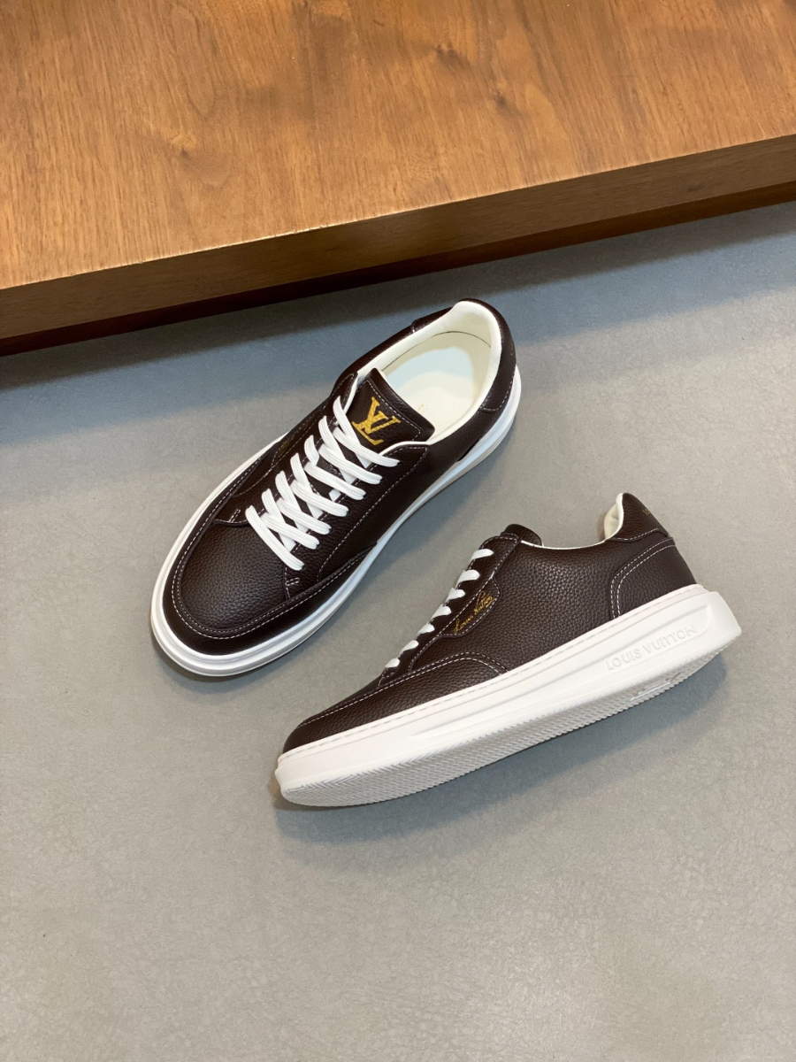 Louis Vuitton 루이비통 모노그램 소가죽 로우탑 스니커즈 5