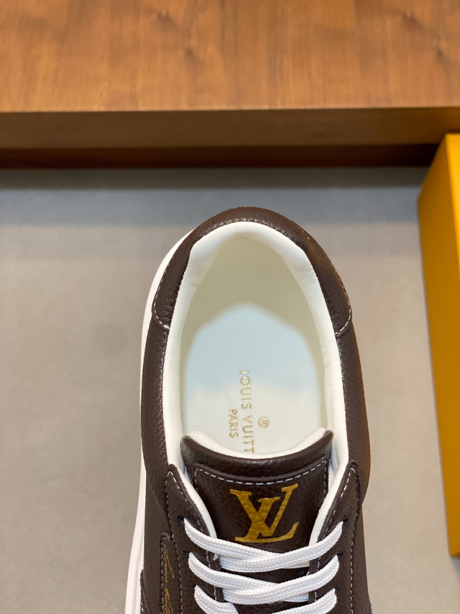Louis Vuitton 루이비통 모노그램 소가죽 로우탑 스니커즈 7