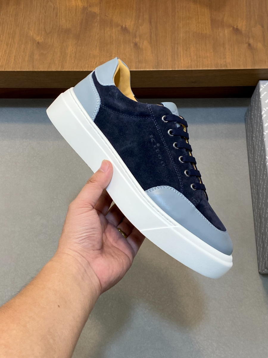 Kiton 키톤 남성 스웨이드 송아지가죽 스니커즈 4