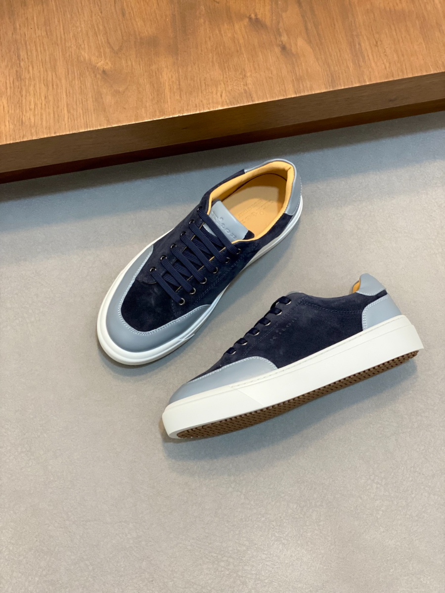 Kiton 키톤 남성 스웨이드 송아지가죽 스니커즈 5