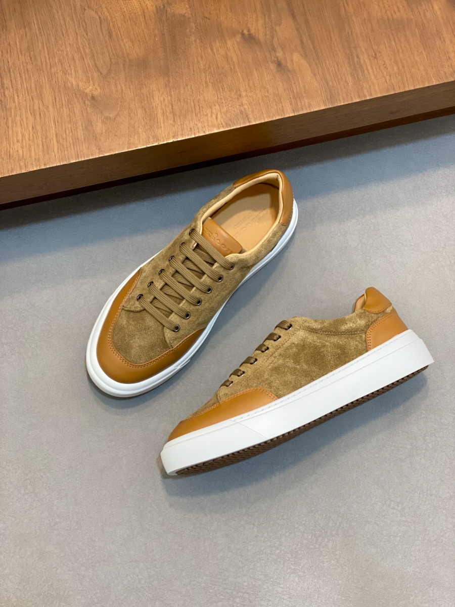 Kiton 키톤 남성 스웨이드 송아지가죽 스니커즈 5