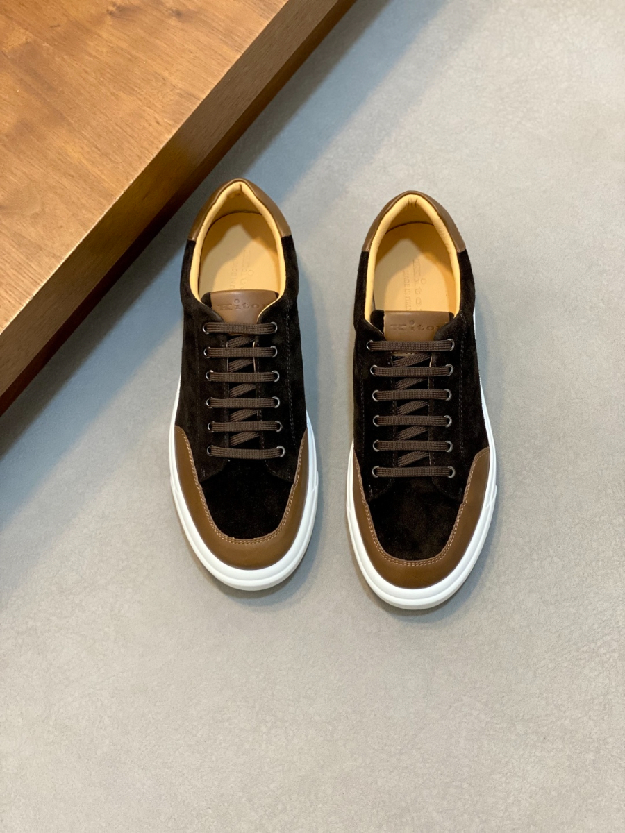 Kiton 키톤 남성 스웨이드 송아지가죽 스니커즈 2