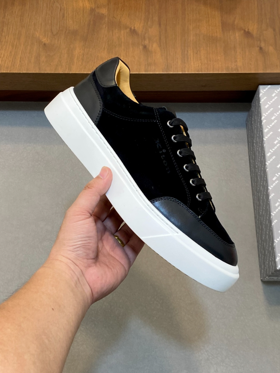 Kiton 키톤 남성 스웨이드 송아지가죽 스니커즈 4