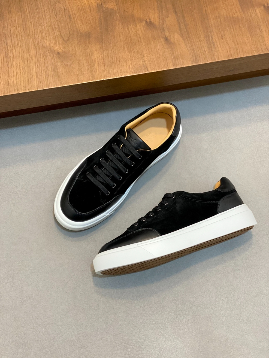 Kiton 키톤 남성 스웨이드 송아지가죽 스니커즈 5