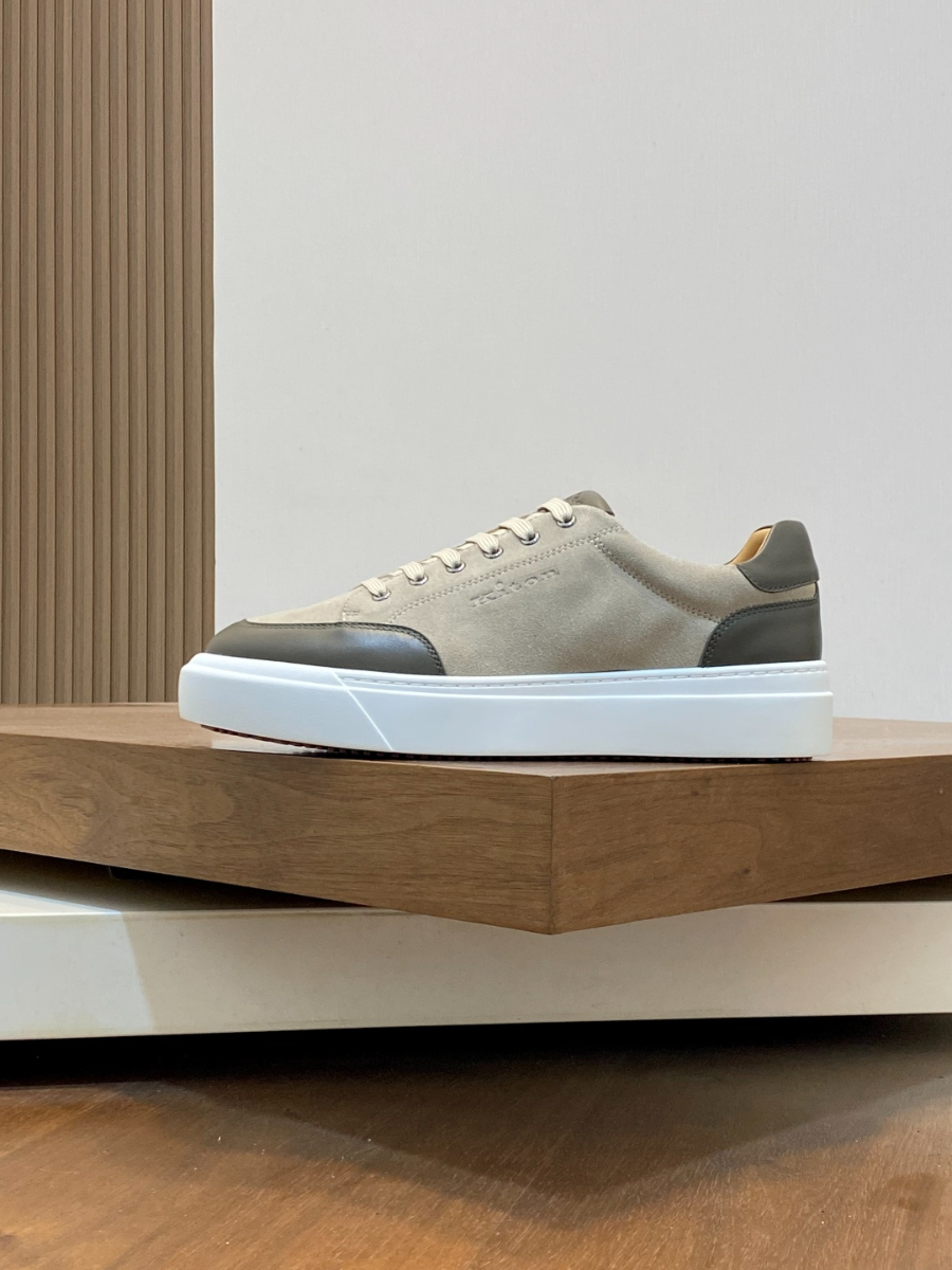 Kiton 키톤 남성 스웨이드 송아지가죽 스니커즈 3