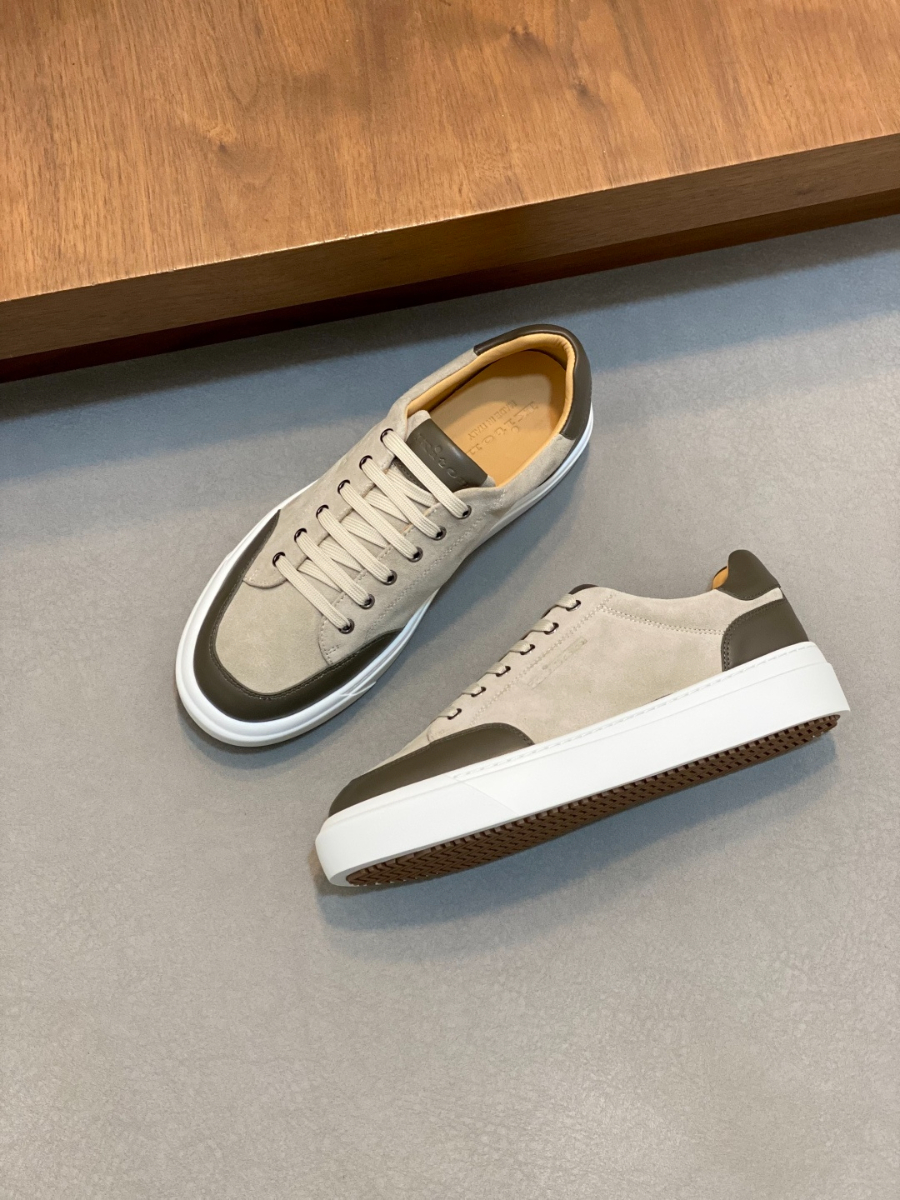 Kiton 키톤 남성 스웨이드 송아지가죽 스니커즈 5