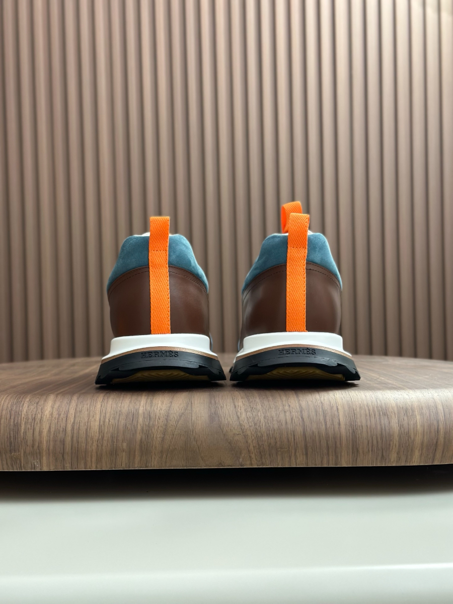 Hermes 에르메스 남성 스니커즈 (이탈리아 소가죽 & 메쉬 콤비 디자인) 8