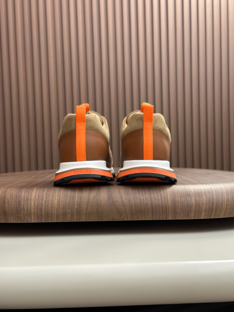 Hermes 에르메스 남성 스니커즈 (이탈리아 소가죽 & 메쉬 콤비 디자인) 8