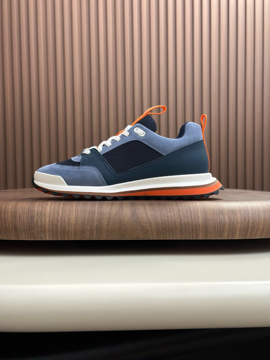 Hermes 에르메스 남성 스니커즈 (이탈리아 소가죽 & 메쉬 콤비 디자인) 3