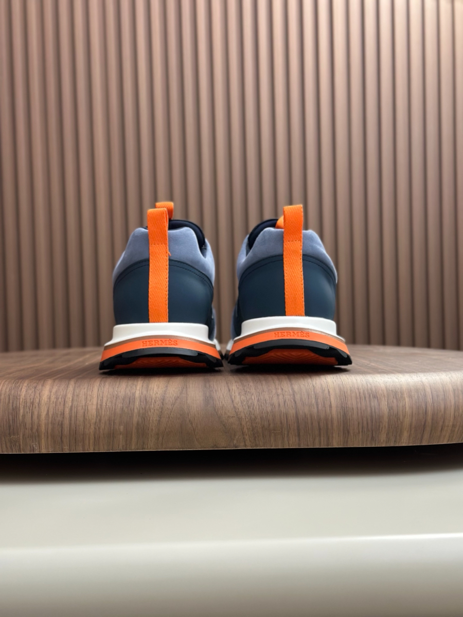 Hermes 에르메스 남성 스니커즈 (이탈리아 소가죽 & 메쉬 콤비 디자인) 8