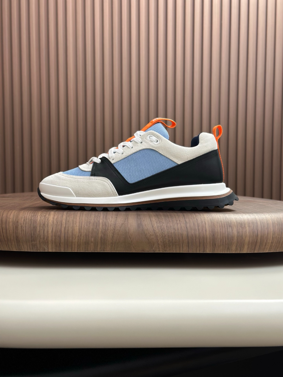 Hermes 에르메스 남성 스니커즈 (이탈리아 소가죽 & 메쉬 콤비 디자인) 3