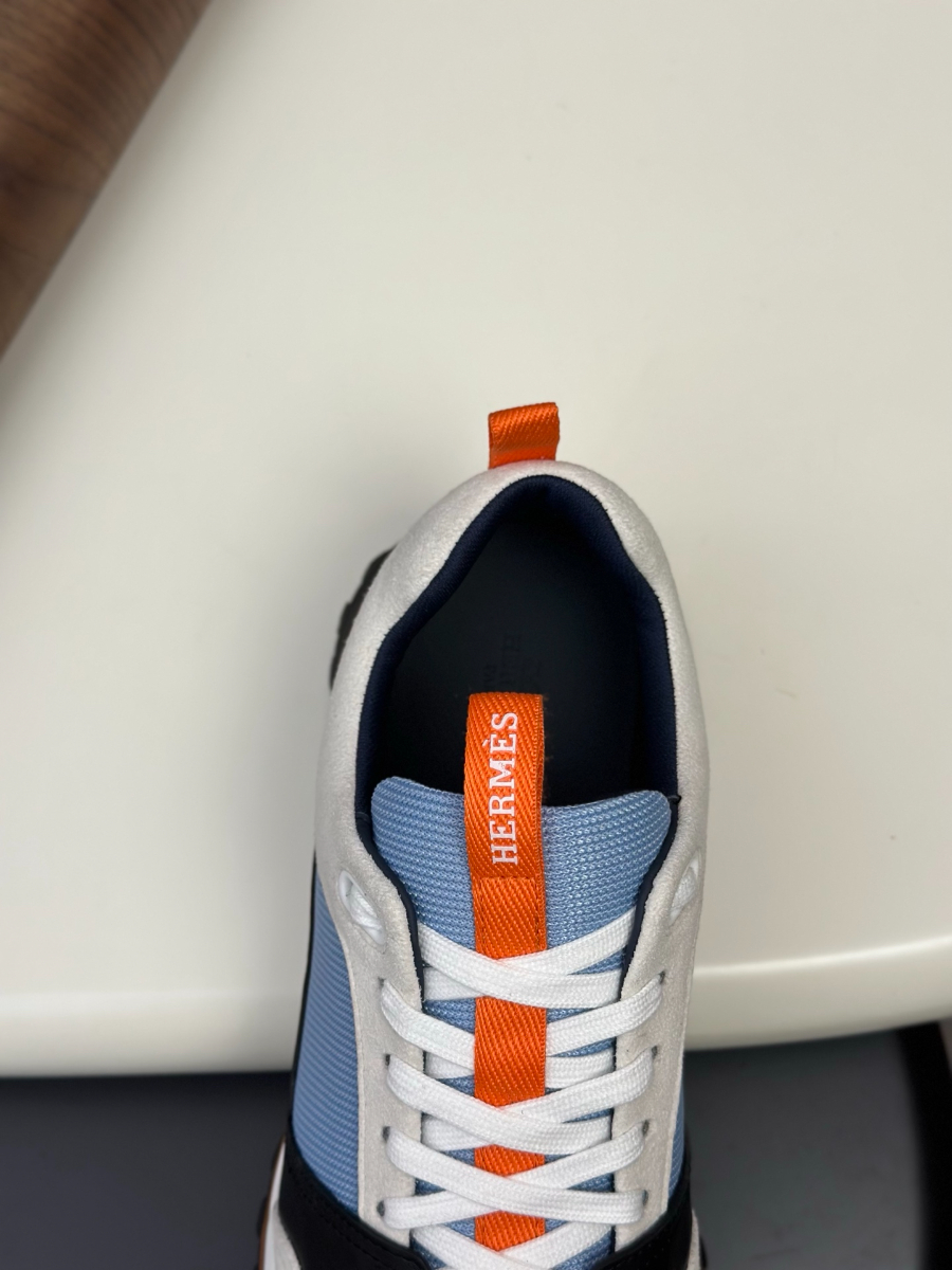 Hermes 에르메스 남성 스니커즈 (이탈리아 소가죽 & 메쉬 콤비 디자인) 9