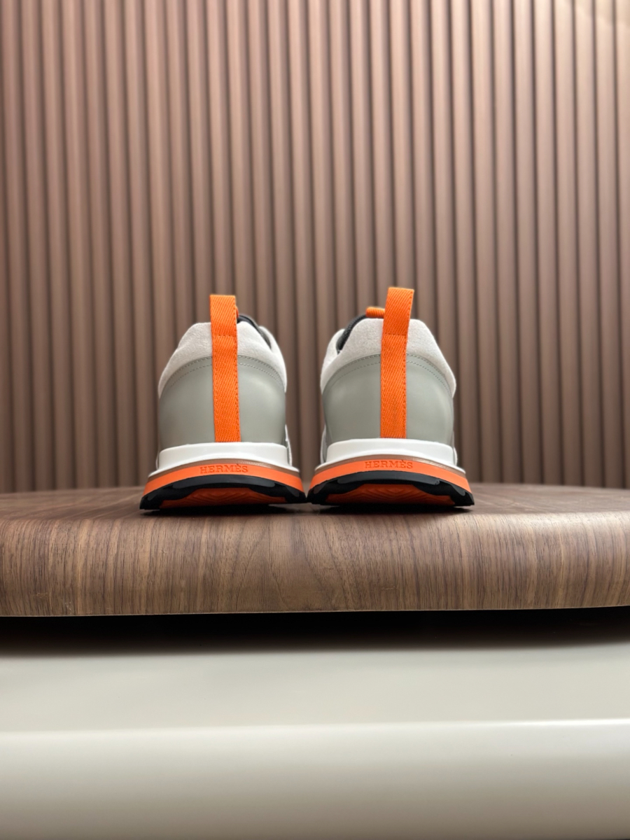 Hermes 에르메스 남성 스니커즈 (이탈리아 소가죽 & 메쉬 콤비 디자인) 7