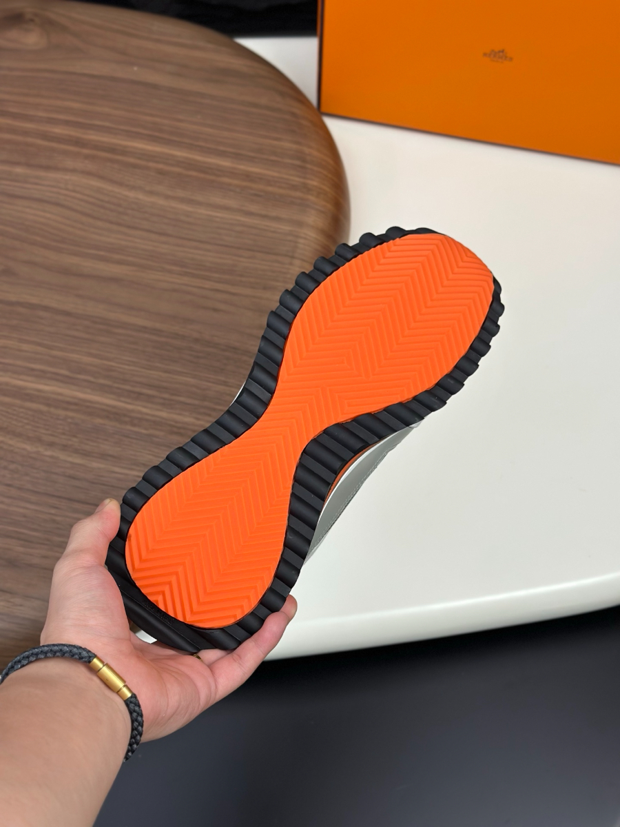 Hermes 에르메스 남성 스니커즈 (이탈리아 소가죽 & 메쉬 콤비 디자인) 8