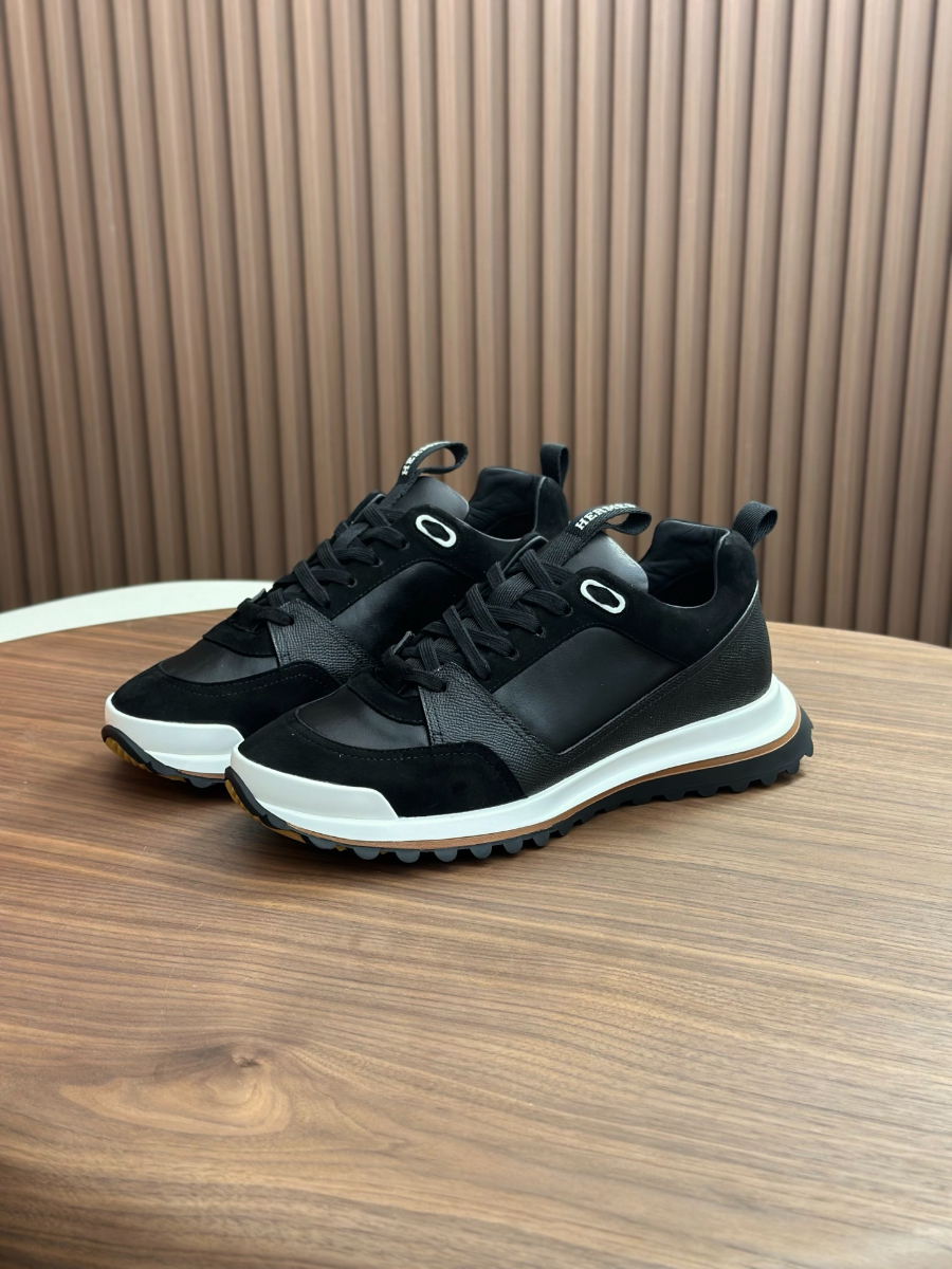 Hermes 에르메스 남성 스니커즈 (이탈리아 소가죽 & 메쉬 콤비 디자인) 1