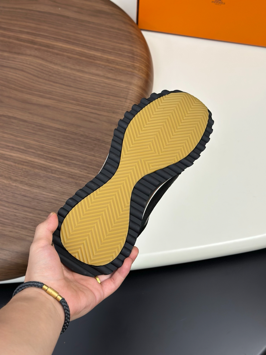 Hermes 에르메스 남성 스니커즈 (이탈리아 소가죽 & 메쉬 콤비 디자인) 6