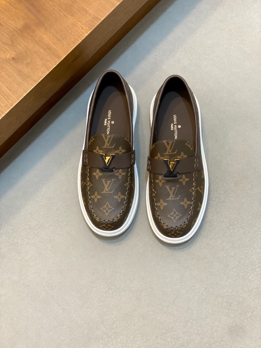 LOUIS VUITTON 루이비통 남성 모노그램 데님 로퍼 스니커즈 2